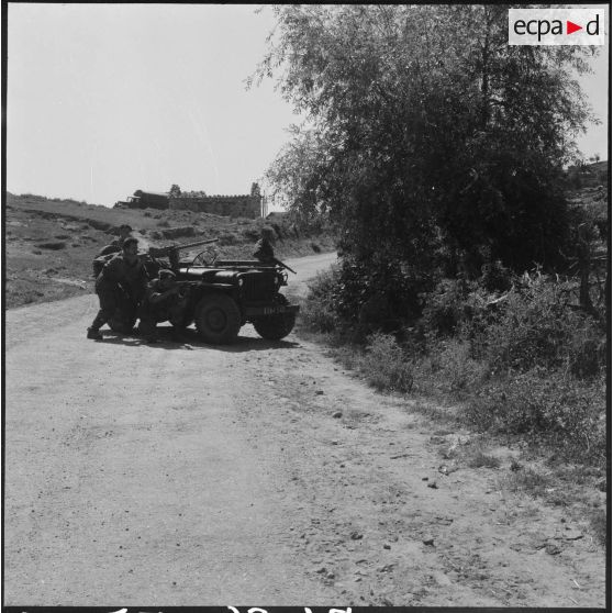 Le 13e RD à Freha. [Description en cours]