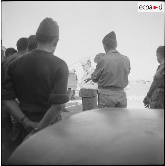 Le général Bertron à la ferme Montaigu. [Description en cours]