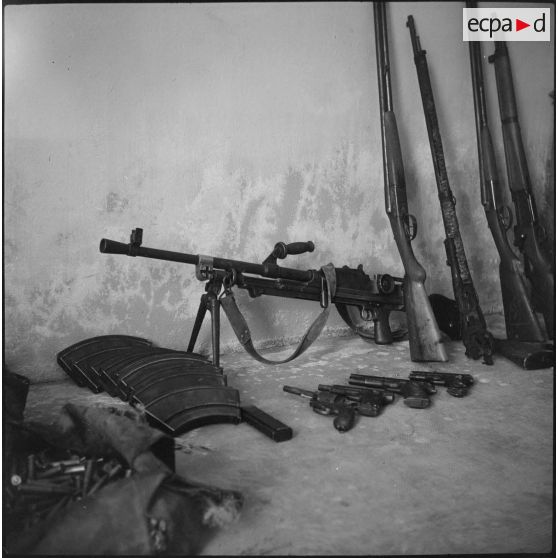 Le général Bertron à la ferme Montaigu. [Description en cours]