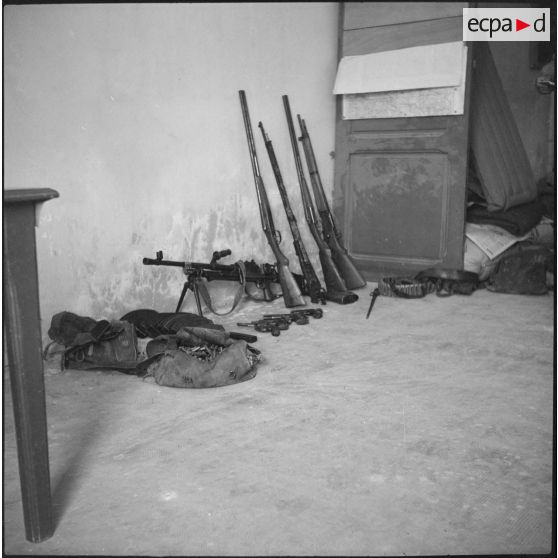 Le général Bertron à la ferme Montaigu. [Description en cours]