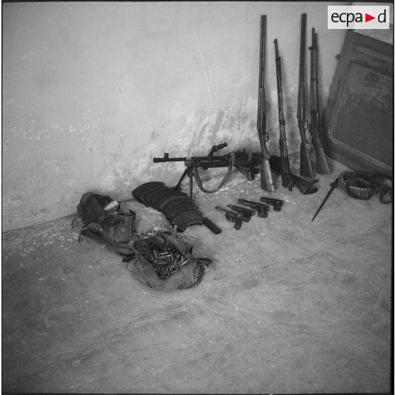 Le général Bertron à la ferme Montaigu. [Description en cours]