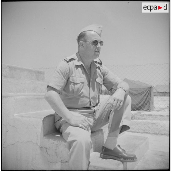 Le général Bertron à la ferme Montaigu. [Description en cours]