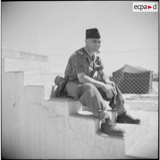 Le général Bertron à la ferme Montaigu. [Description en cours]