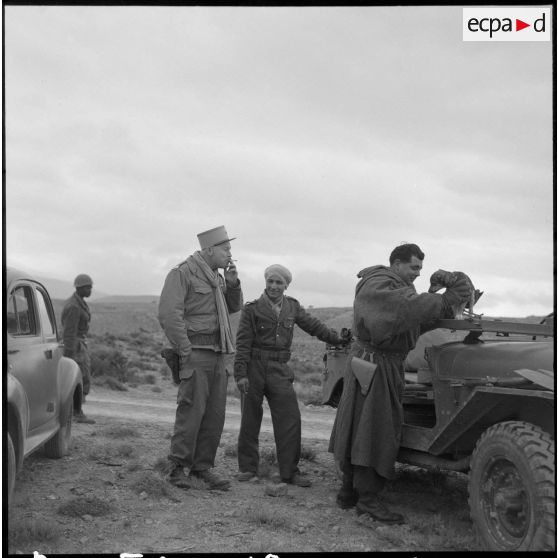 Opérations dans la région de Mac-Mahon, Barika. [Description en cours]