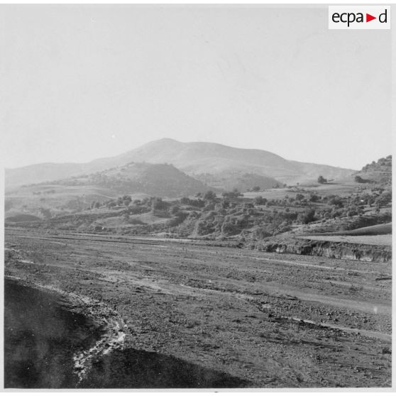 Opération avec la 1re compagnie du 21e bataillon de chasseurs à pied. [Description en cours]