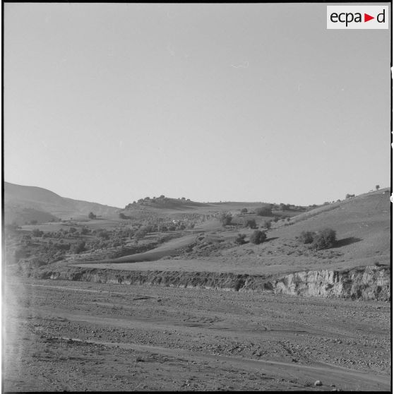 Opération avec la 1re compagnie du 21e bataillon de chasseurs à pied. [Description en cours]