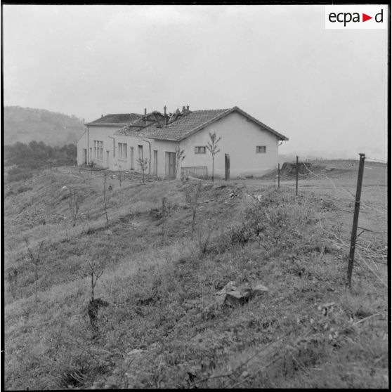 Le 2/13e RTS (2e bataillon du 13e régiment de tirailleurs sénégalais) en opération. [Description en cours]