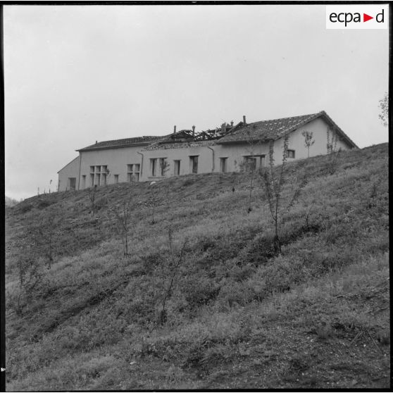 Le 2/13e RTS (2e bataillon du 13e régiment de tirailleurs sénégalais) en opération. [Description en cours]