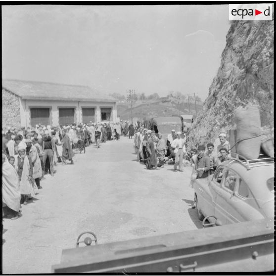 Le 2/13e RTS (2e bataillon du 13e régiment de tirailleurs sénégalais) en opération. [Description en cours]