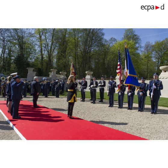 Centenaire de l'escadrille La Fayette à Marnes-la-Coquette.