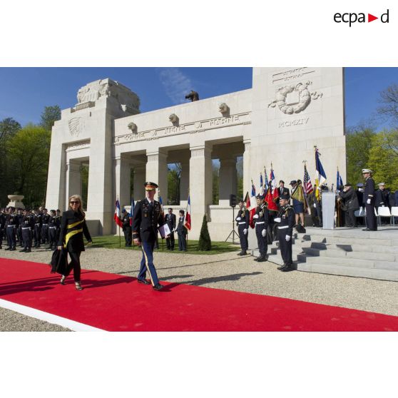 Centenaire de l'escadrille La Fayette à Marnes-la-Coquette.