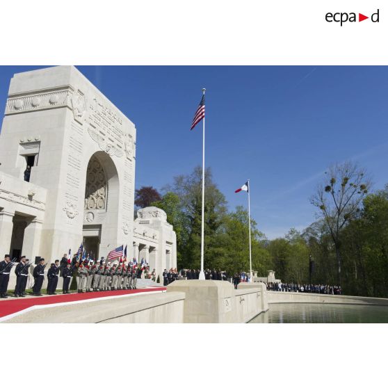 Centenaire de l'escadrille La Fayette à Marnes-la-Coquette.