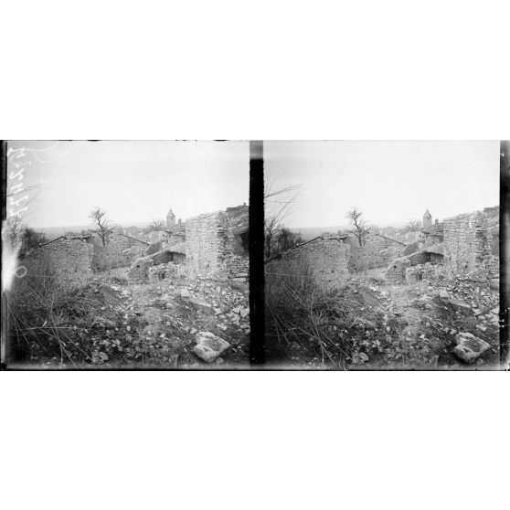 Mont-sur-Côtes, Meuse, un coin du village. [légende d'origine]