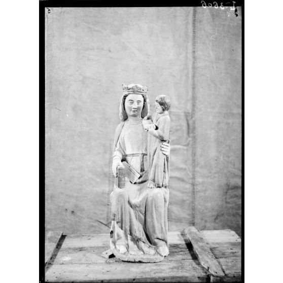Eglise de Bouy. Marne. [légende d'origine]
