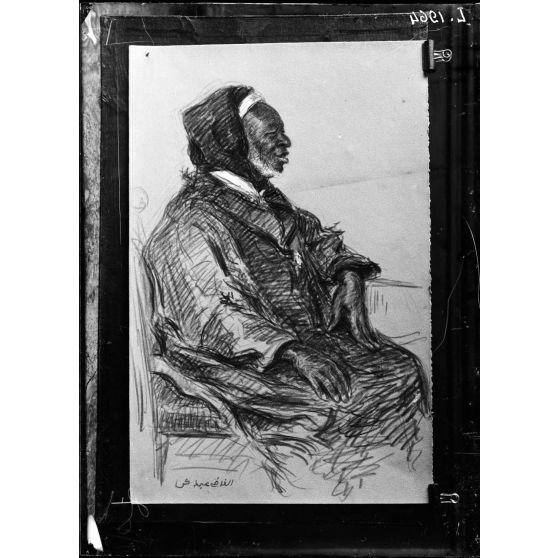 Reproduction. Mission musulmane. Si Abdul Kam. Délégué du Sénégal. [légende d'origine]