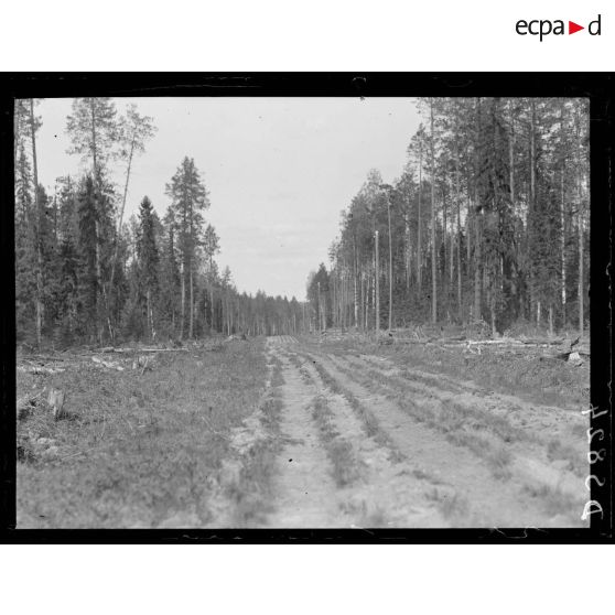 De Ousse Alma à Koïnassekaya. La route [légende d'origine]