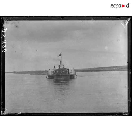 Vapeur allant à Arkhangelsk. [légende d'origine]