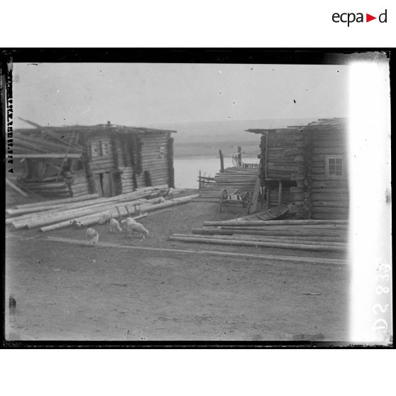 Lechoukoneskaya. Une rue. [légende d'origine]