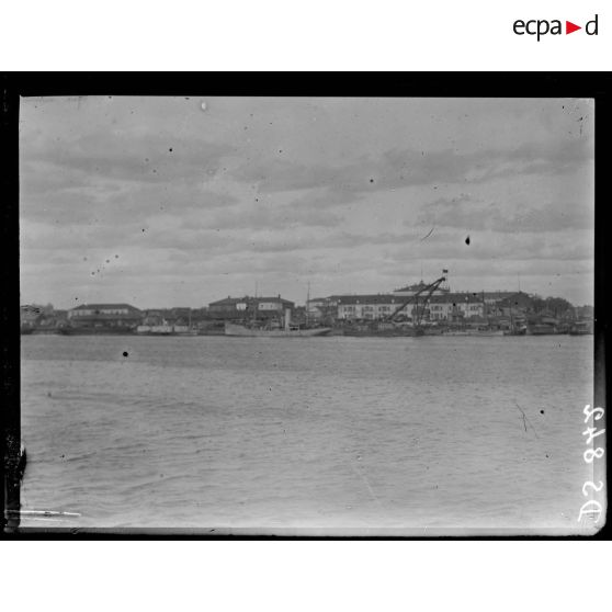 Arkhangelsk. Le port. [légende d'origine]