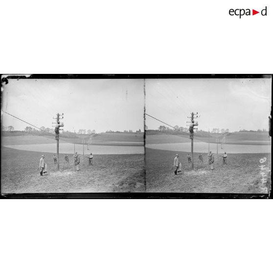 [Rumigny (Somme), établissement d'un dépôt de munitions.]