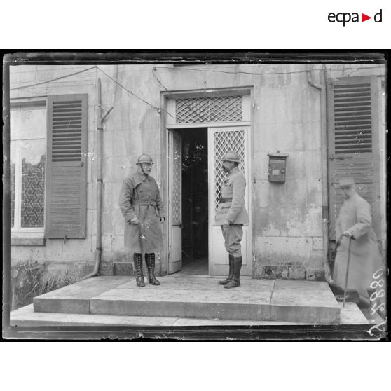 Clairoix (Oise). Le général Pellé, commandant le 5ème corps. [légende d’origine]