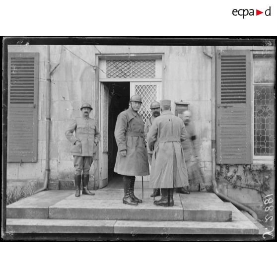 Clairoix (Oise). Le général Pellé, commandant le 5ème corps. [légende d’origine]