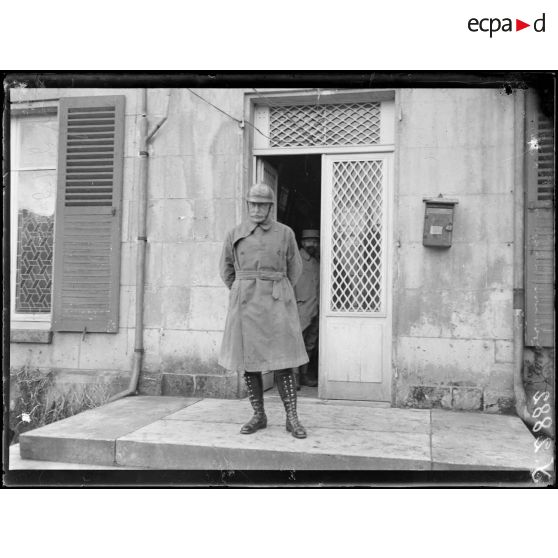 Clairoix (Oise). Le général Pellé, commandant le 5ème corps. [légende d’origine]