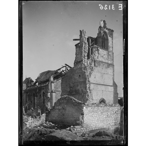 Saint Hilaire le Grand. Marne. L'église. [légende d'origine]