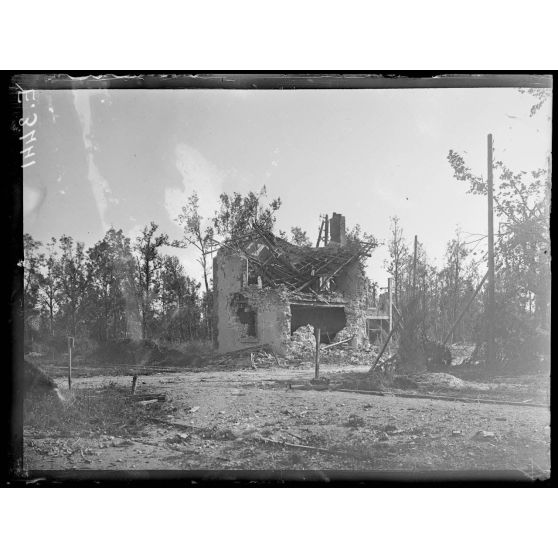 Thuisy. Marne. La gare. [légende d'origine]