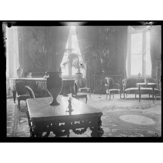 Palais d'Orsay. Paris. Appartements réservés aux souverains. [légende d'origine]