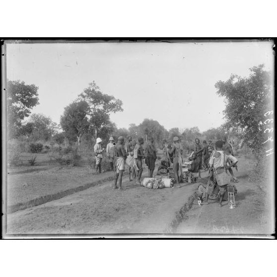 Piste de Garoua à Tschamba. La piste à 1h25 au sud de Garoua. [légende d'origine]