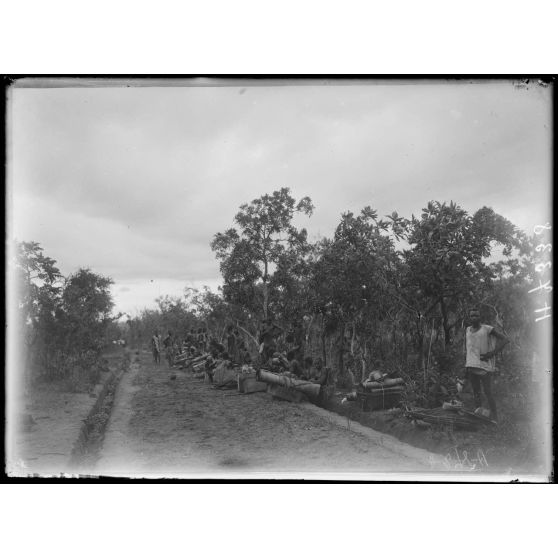 Piste de Garoua à Tschamba. La piste à 1h1/2 au sud de Kalgé. [légende d'origine]