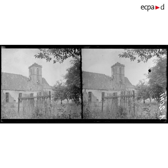 Vieux Thann. Alsace. L'église. [légende d'origine]