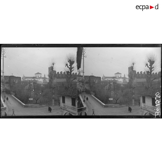 Castelfranco. L'église et la citadelle. [légende d'origine]