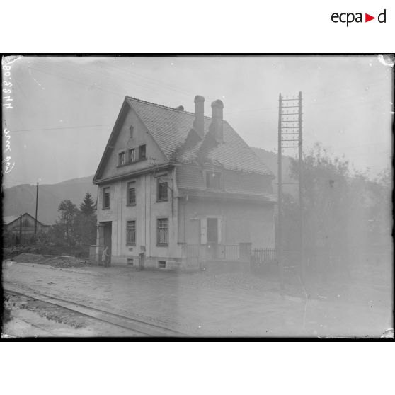 Willer, Alsace. La poste. [légende d'origine]