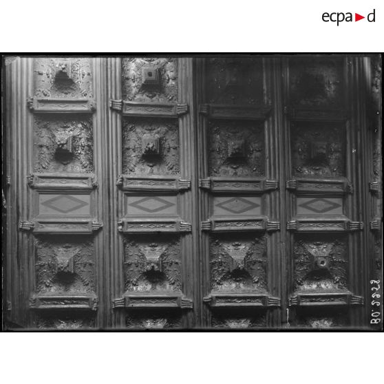 Saint-Mihiel (Meuse). Plafond de la maison Ligier Richier. [légende d'origine]