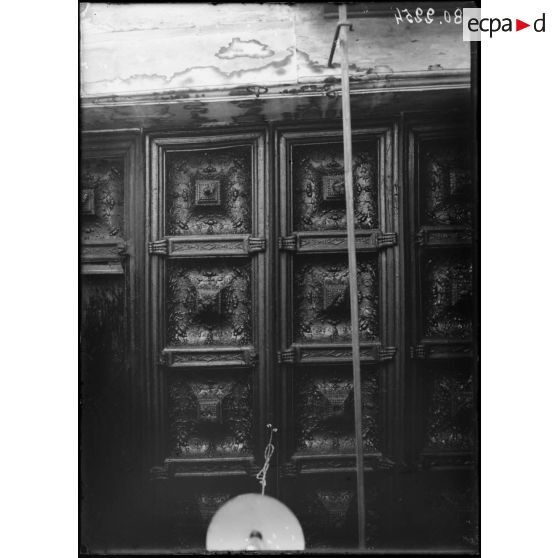 Saint-Mihiel (Meuse). Plafond de la maison Ligier Richier. [légende d'origine]