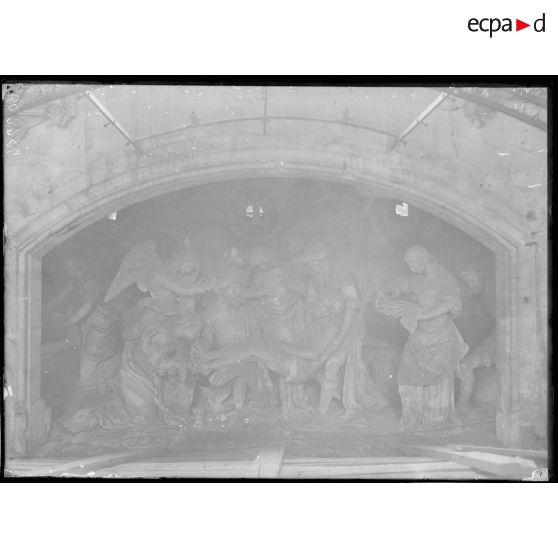 Saint-Mihiel. Eglise Saint-Etienne. Le Saint-Sépulcre de Ligier-Richier. [légende d'origine]