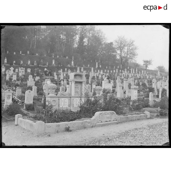 Saint-Mihiel. Cimetière allemand. [légende d'origine]