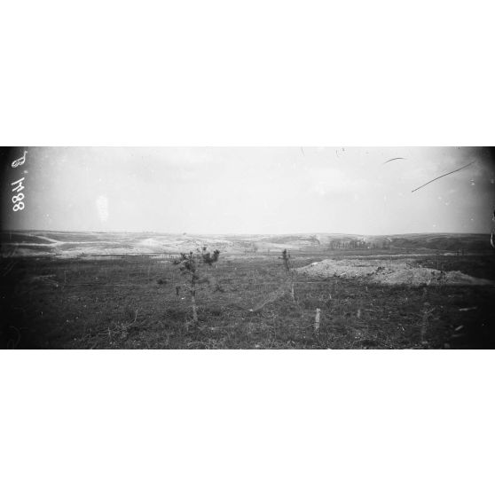 Région de Beauséjour, bois en 1/2 lune et route de maison de Champagne. [légende d’origine]