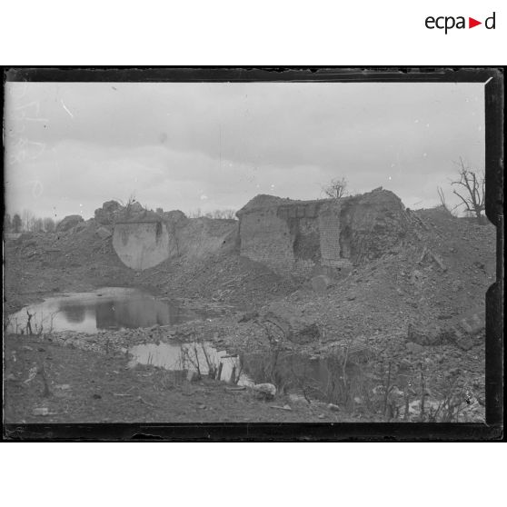 Ham (Somme), le château de Ham. [légende d'origine]