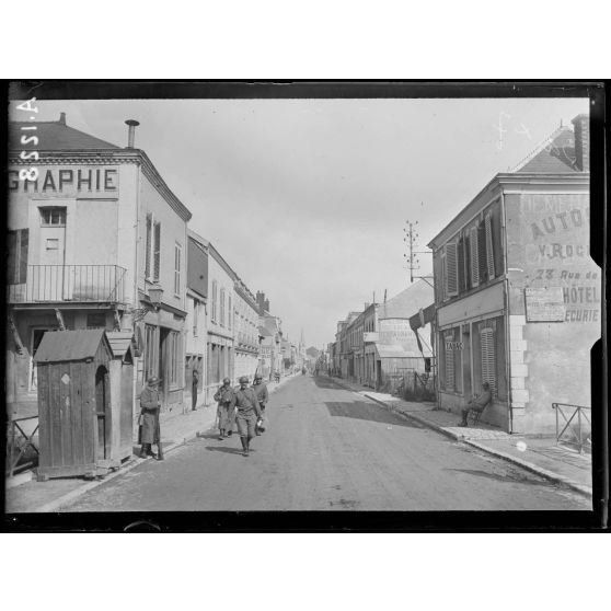 Mission de Mr Variot. Voyage à la brigade russe. Mourmelon le Grand. Marne. Route des châlons. [légende d'origine]