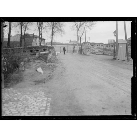Reims, pont d'Huon. [légende d'origine]