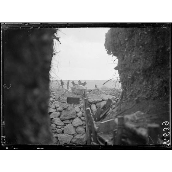 Vue sur la vallée Foulon, Aisne. [légende d'origine]