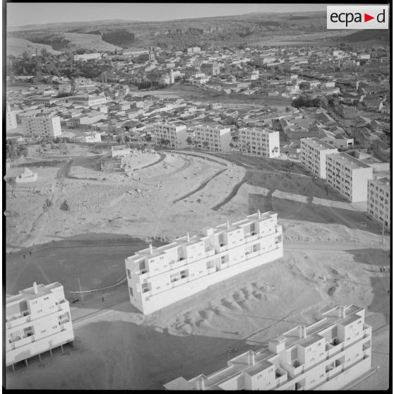 [Vue aérienne du quartier Amrous à Saïda.]