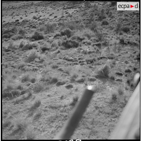 [Vue aérienne des alentours de la ferme d'Aïn Zerga.]