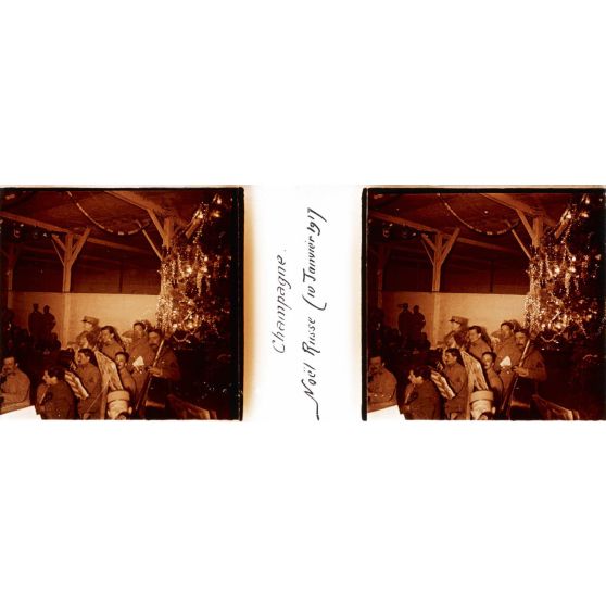 Champagne. Noël Russe (10 janvier 1917). [légende d'origine]