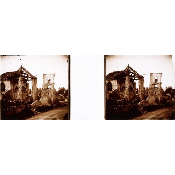 [Eglise détruite.]