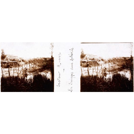 Secteur Russe. La Suippe sous Aubérive. [légende d'origine]