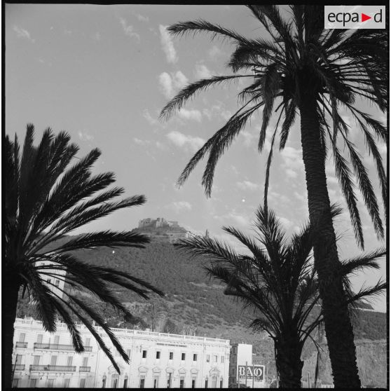 [Le massif de l'Aïdour à Oran.]